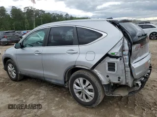 2013 Honda CR-V EX-L with VIN 5J6RM3H70DL028149, listed as a Copart auction lot 52189155 with 85,044 mi miles and Salvage Title. Bid and sale history available at DreamBid. Image 2.