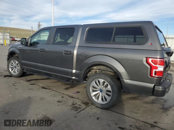 2018 Ford F-150 XL with VIN 1FTEW1EP9JKD68540, listed as a Copart auction lot 50795385 with 75,747 mi miles and Clean Title. Bid and sale history available at carsss.com. Image 2.