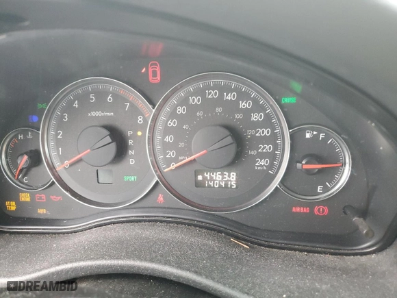 2008 Subaru Outback (Natl) i with VIN 4S4BP61C887342665, listed as a Copart auction lot 84432734 with 140,415 mi miles and Salvage Title. Bid and sale history available at carsss.com. Image 9.