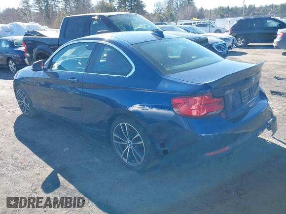 2019 BMW 2 Series 230i xDrive with VIN WBA2J3C59KVD49100, listed as a IAAI auction lot 41620304 with 47,635 mi miles. Bid and sale history available at carsss.com. Image 14.