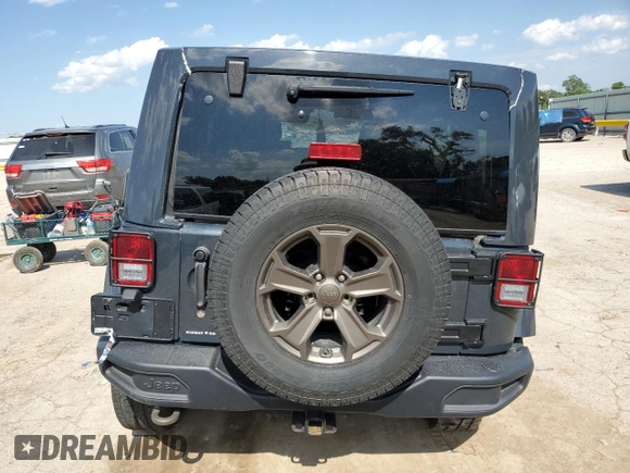 2018 Jeep Wrangler JK Unlimited Golden Eagle with VIN 1C4BJWDG4JL881205, listed as a Copart auction lot 60770374 with 53,350 mi miles and Salvage Title. Bid and sale history available at carsss.com. Image 6.