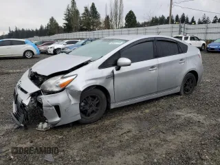 2015 Toyota Prius Four with VIN JTDKN3DU8F1915481, listed as a Copart auction lot 86022734 with 576,706 mi miles and Salvage Title. Bid and sale history available at carsss.com. Image 1.