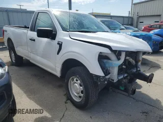 2021 Ford F-150 XL z VIN 1FTMF1E54MKD59565, wystawiony jako Copart lot #54433755 z przebiegiem 15 596 mil mil oraz Szkoda całkowita • Salvage title. Historia ofert i sprzedaży dostępna na DreamBid. Obrazek 4.