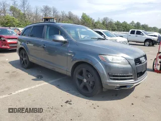 2014 Audi Q7 Premium with VIN WA1CGAFE7ED013193, listed as a Copart auction lot 63243705 with 129,127 mi miles and Clean title. Bid and sale history available at DreamBid. Image 4.