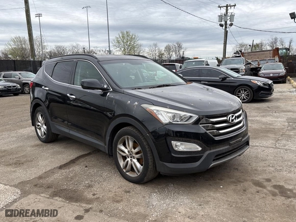 2013 Hyundai Santa Fe 2.0T Sport with VIN 5XYZUDLA7DG018325, listed as a Copart auction lot 54240015 with 116,419 mi miles and Clean Title. Bid and sale history available at carsss.com. Image 1.