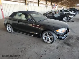 2012 BMW 1 Series 128i with VIN WBAUL7C55CVM81442, listed as a Copart auction lot 48888025 with 203,619 mi miles and Clean Title. Bid and sale history available at carsss.com. Image 4.