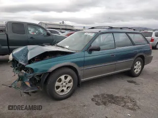 1998 Subaru Legacy Outback with VIN 4S3BG6855W6608173, listed as a Copart auction lot 43597355 with 267,978 mi miles and Salvage title. Bid and sale history available at DreamBid. Image 1.