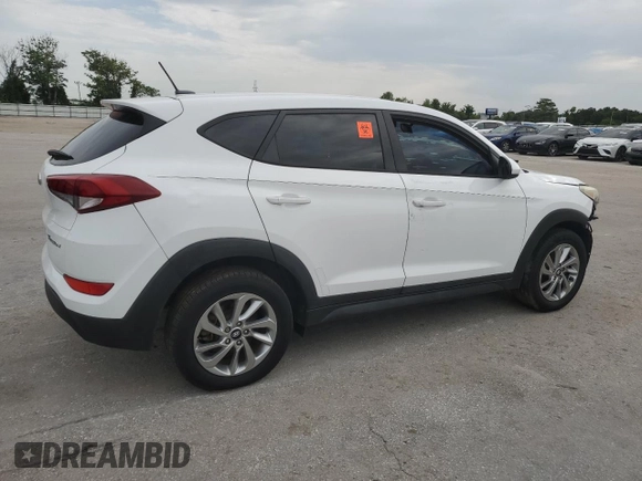 2016 Hyundai Tucson SE z VIN KM8J23A45GU249619, wystawiony jako Copart lot #59376725 z przebiegiem 131 759 mil mil oraz Szkoda całkowita • Salvage title. Historia ofert i sprzedaży dostępna na DreamBid. Obrazek 3.