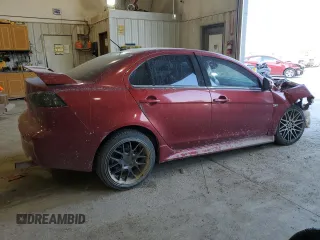 2016 Mitsubishi Lancer GT with VIN JA32U8FW1GU012988, listed as a Copart auction lot 59460484 with 0 mi miles and Salvage Title. Bid and sale history available at carsss.com. Image 3.