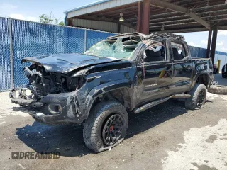 2018 Toyota Tacoma SR5 z VIN 3TMAZ5CN5JM054293, wystawiony jako Copart lot #57821715 z przebiegiem 86 460 mil mil oraz Nie do naprawy • Non repairable. Historia ofert i sprzedaży dostępna na DreamBid. Obrazek 1.