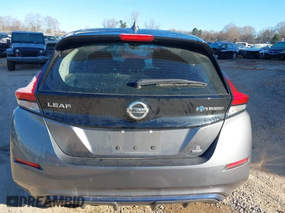 2022 Nissan LEAF S Plus with VIN 1N4BZ1BV2NC554567, listed as a IAAI auction lot 41281401 with 50,684 mi miles and . Bid and sale history available at DreamBid. Image 16.