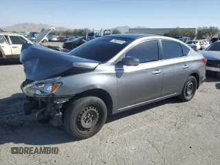 2017 Nissan Sentra S with VIN 3N1AB7AP3HY316743, listed as a Copart auction lot 76824164 with 112,575 mi miles and Salvage Title. Bid and sale history available at DreamBid. Image 1.
