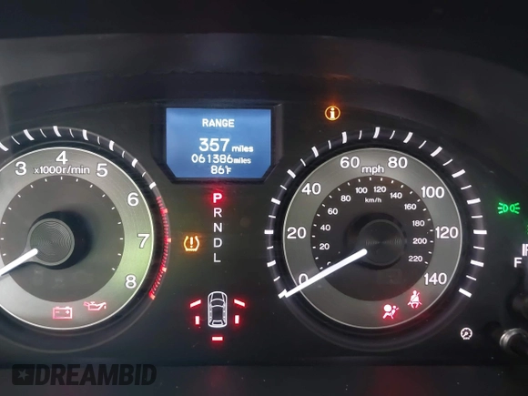 2017 Honda Odyssey Touring with VIN 5FNRL5H90HB017215, listed as a IAAI auction lot 42574528 with 61,386 mi miles and . Bid and sale history available at DreamBid. Image 7.