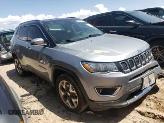 2021 Jeep Compass Limited with VIN 3C4NJDCB4MT595578, listed as a Copart auction lot 57837145 with Not provided miles and Salvage title. Bid and sale history available at DreamBid. Image 4.