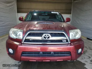 2006 Toyota 4Runner SR5 with VIN JTEBT14R368035328, listed as a Copart auction lot 51072975 with 167,219 mi miles and Clean Title. Bid and sale history available at carsss.com. Image 5.