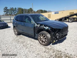 2024 BMW X5 sDrive40i with VIN 5UX13EU01R9S43357, listed as a Copart auction lot 46348935 with 11,451 mi miles and Salvage Title. Bid and sale history available at carsss.com. Image 4.