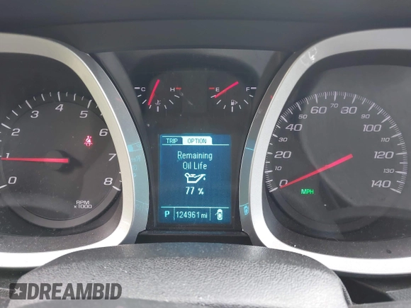 2015 Chevrolet Equinox LT with VIN 2GNALBEK5F6402637, listed as a IAAI auction lot 42050008 with 124,961 mi miles and . Bid and sale history available at carsss.com. Image 7.