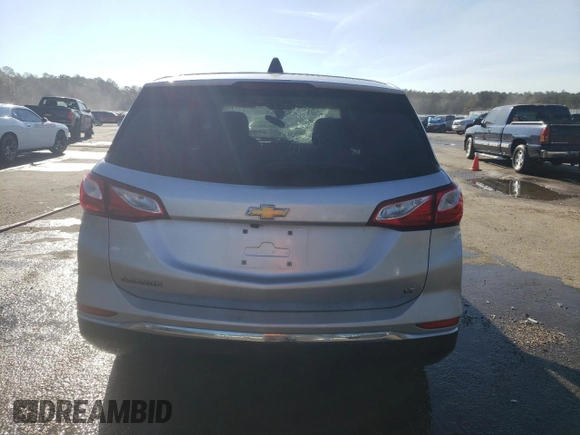 2019 Chevrolet Equinox LT with VIN 3GNAXKEV4KS666460, listed as a Copart auction lot 50139285 with 136,786 mi miles and Salvage Title. Bid and sale history available at DreamBid. Image 6.
