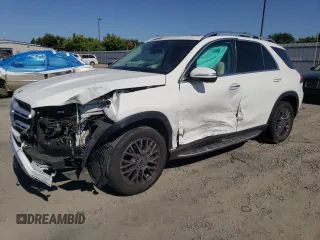 2021 Mercedes-Benz GLE 350 with VIN 4JGFB4KB9MA525323, listed as a Copart auction lot 61613425 with 58,618 mi miles and Salvage title. Bid and sale history available at DreamBid. Image 1.