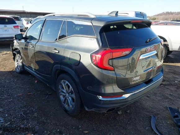 2018 GMC Terrain SLT with VIN 3GKALPEX7JL277859, listed as a IAAI auction lot 41312841 with 105,907 mi miles. Bid and sale history available at carsss.com. Image 3.
