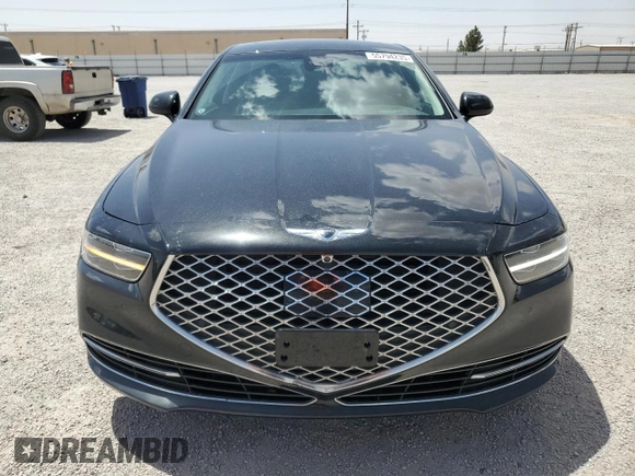 2020 Genesis G90 Ultimate with VIN KMTF54PH1LU076923, listed as a Copart auction lot 55794235 with 43,618 mi miles and Clean Title. Bid and sale history available at DreamBid. Image 5.