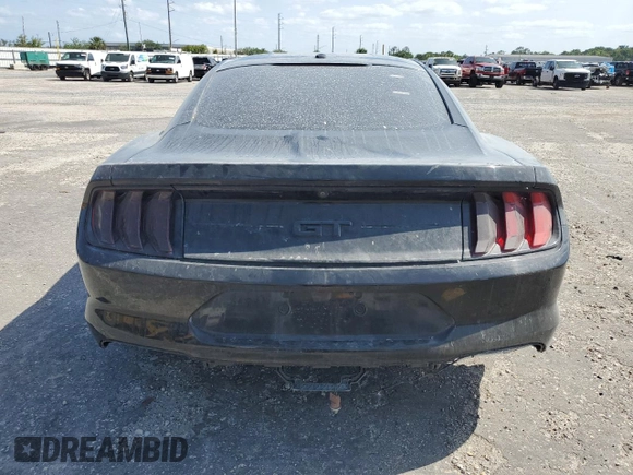 2018 Ford Mustang GT with VIN 1FA6P8CF7J5144692, listed as a Copart auction lot 51229425 with 67,357 mi miles and Salvage Title. Bid and sale history available at carsss.com. Image 6.