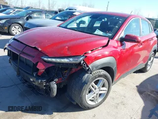 2021 Hyundai Kona SE with VIN KM8K12AA7MU645814, listed as a IAAI auction lot 41852932 with 85,044 mi miles and . Bid and sale history available at DreamBid. Image 18.