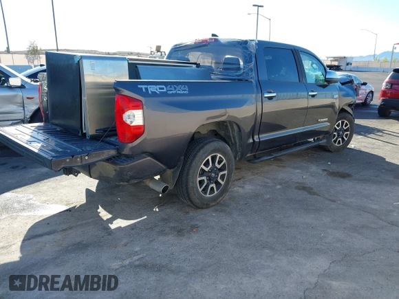 2020 Toyota Tundra Limited with VIN 5TFHY5F18LX948800, listed as a IAAI auction lot 41835190 with 103,619 mi miles and . Bid and sale history available at DreamBid. Image 4.