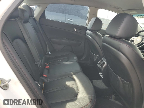 2016 Kia Optima SX Turbo with VIN 5XXGW4L2XGG048888, listed as a Copart auction lot 53429325 with 127,284 mi miles and Salvage title. Bid and sale history available at DreamBid. Image 10.