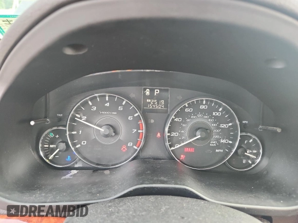 2011 Subaru Outback Limited Power Moon with VIN 4S4BRBKC9B3420368, listed as a Copart auction lot 63972425 with 154,504 mi miles and Salvage title. Bid and sale history available at DreamBid. Image 9.