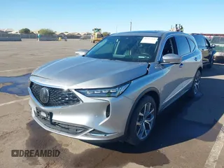 2022 Acura MDX Technology with VIN 5J8YE1H43NL039433, listed as a IAAI auction lot 41317333 with 24,532 mi miles and . Bid and sale history available at DreamBid. Image 17.