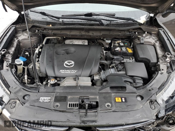 2016 Mazda CX-5 Grand Touring with VIN JM3KE2DY4G0811386, listed as a Copart auction lot 51961795 with 99,525 mi miles and Salvage Title. Bid and sale history available at carsss.com. Image 12.