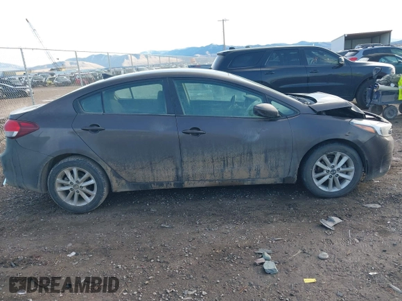 2017 Kia Forte LX with VIN 3KPFL4A78HE022030, listed as a IAAI auction lot 41129136 with 115,820 mi miles. Bid and sale history available at carsss.com. Image 13.