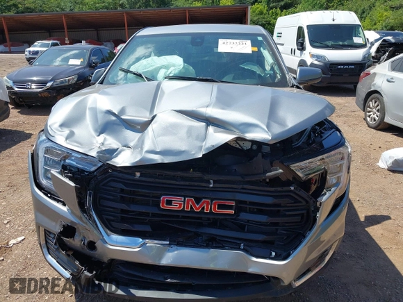 2024 GMC Terrain SLE with VIN 3GKALTEG9RL363971, listed as a IAAI auction lot 42733221 with 26,365 mi miles and . Bid and sale history available at DreamBid. Image 6.