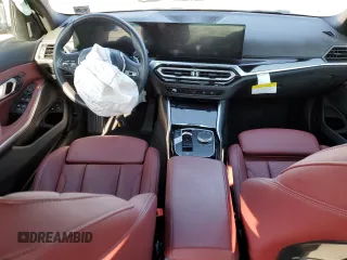 2023 BMW 3 Series 330e xDrive with VIN 3MW39FS03P8D03712, listed as a Copart auction lot 87103424 with Not Provided miles and Salvage Title. Bid and sale history available at carsss.com. Image 8.
