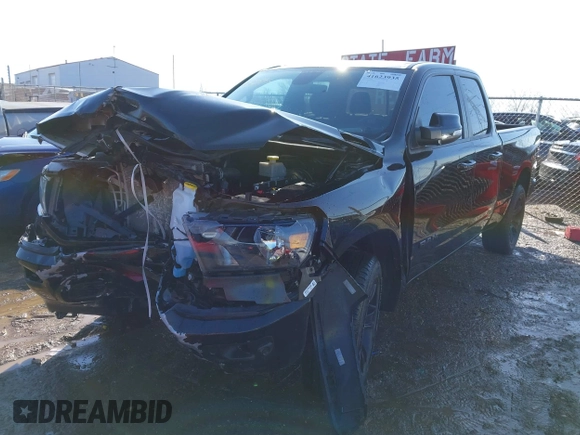2022 Ram 1500 Big Horn with VIN 1C6SRFBT5NN202973, listed as a IAAI auction lot 41623935 with 45,045 mi miles and . Bid and sale history available at DreamBid. Image 17.