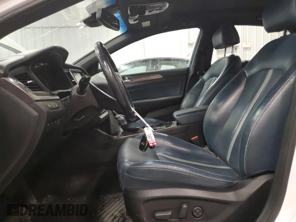 2018 Hyundai Sonata Hybrid Limited with VIN KMHE34L3XJA083972, listed as a Copart auction lot 82040614 with 124,717 mi miles and Salvage Title. Bid and sale history available at carsss.com. Image 7.