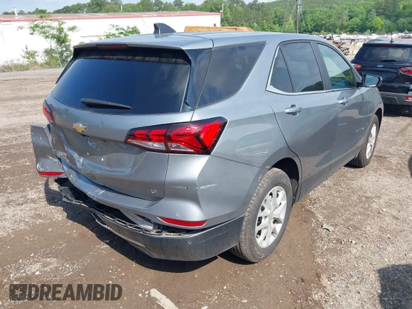 2024 Chevrolet Equinox LT with VIN 3GNAXKEG1RS146146, listed as a IAAI auction lot 42087184 with 34,048 mi miles and . Bid and sale history available at DreamBid. Image 4.
