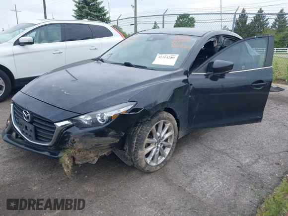 2017 Mazda 3 Touring with VIN 3MZBN1V71HM128842, listed as a IAAI auction lot 42314280 with 139,469 mi miles and . Bid and sale history available at DreamBid. Image 2.