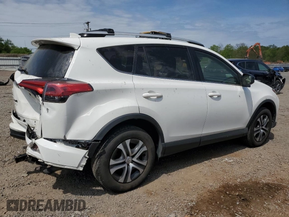 2018 Toyota RAV4 LE with VIN JTMBFREV4JJ720011, listed as a Copart auction lot 54916955 with 135,717 mi miles and Salvage Title. Bid and sale history available at carsss.com. Image 3.