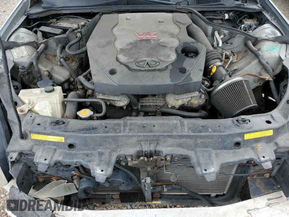 2004 Infiniti G35 w/Leather with VIN JNKCV54E24M806341, listed as a Copart auction lot 51674265 with 217,342 mi miles and Salvage Title. Bid and sale history available at DreamBid. Image 11.