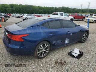 2017 Nissan Maxima SV with VIN 1N4AA6AP8HC403644, listed as a Copart auction lot 54938005 with 133,317 mi miles and Salvage title. Bid and sale history available at DreamBid. Image 3.