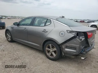 2015 Kia Optima LX with VIN 5XXGM4A72FG382898, listed as a Copart auction lot 50530555 with 105,334 mi miles and Salvage Title. Bid and sale history available at DreamBid. Image 2.