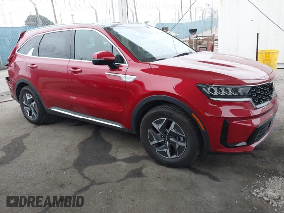 2021 Kia Sorento EX with VIN KNDRH4LGXM5033337, listed as a IAAI auction lot 42141271 with 59,956 mi miles and . Bid and sale history available at DreamBid. Image 1.