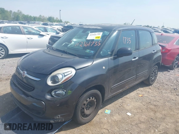 2014 FIAT 500L Pop with VIN ZFBCFAAHXEZ016833, listed as a IAAI auction lot 42161735 with 137,580 mi miles and . Bid and sale history available at DreamBid. Image 17.