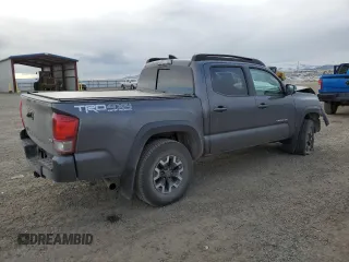 2017 Toyota Tacoma SR5 with VIN 5TFCZ5AN3HX070623, listed as a Copart auction lot 49602285 with 53,025 mi miles and Salvage title. Bid and sale history available at DreamBid. Image 3.