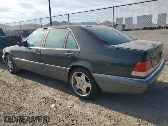 1995 Mercedes-Benz S with VIN WDBGA43E9SA233994, listed as a Copart auction lot 65867264 with 655,674 mi miles and Salvage Title. Bid and sale history available at DreamBid. Image 2.