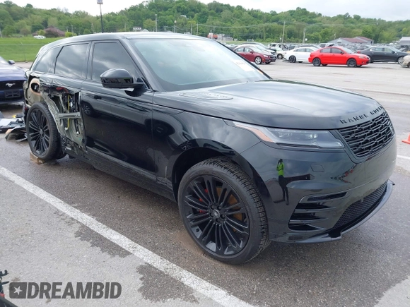 2024 Land Rover Range Rover Velar Dynamic SE with VIN SALYL2EX1RA368859, listed as a IAAI auction lot 42163428 with 7,586 mi miles and . Bid and sale history available at DreamBid. Image 1.