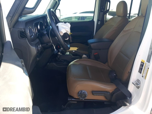 2022 Jeep Wrangler Unlimited Sahara with VIN 1C4HJXEG8NW269348, listed as a Copart auction lot 43082215 with 26,392 mi miles and Salvage Title. Bid and sale history available at carsss.com. Image 7.
