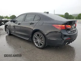 2019 Acura TLX w/A-Spec Pkg with VIN 19UUB3F64KA005399, listed as a Copart auction lot 55662635 with 52,434 mi miles and Salvage title. Bid and sale history available at DreamBid. Image 2.